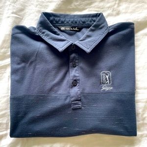 Travis Matthew Navy Golf Polo